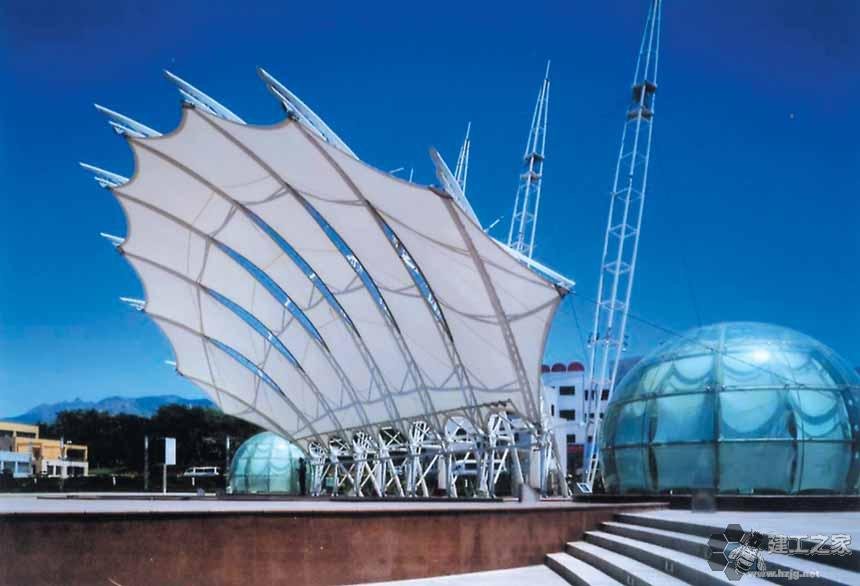 宝鸡车棚膜结构网架